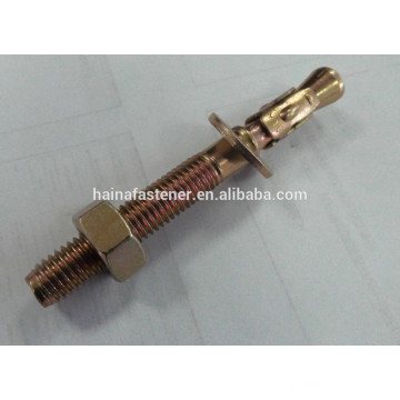 Wedge anchor bolts, high strength anchor bolts,zinc plated and stainless steel wedge anchor bolt